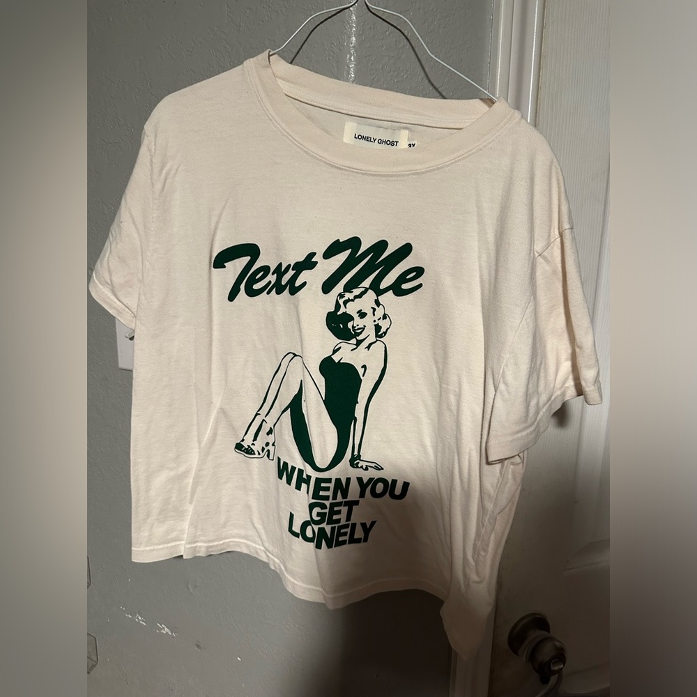 Lonely ghost baby tee